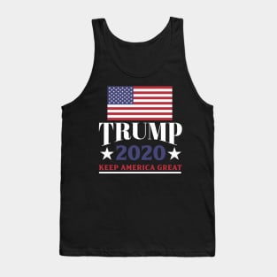 Keep America great Donald Trump President 2020 political Gift Tank Top